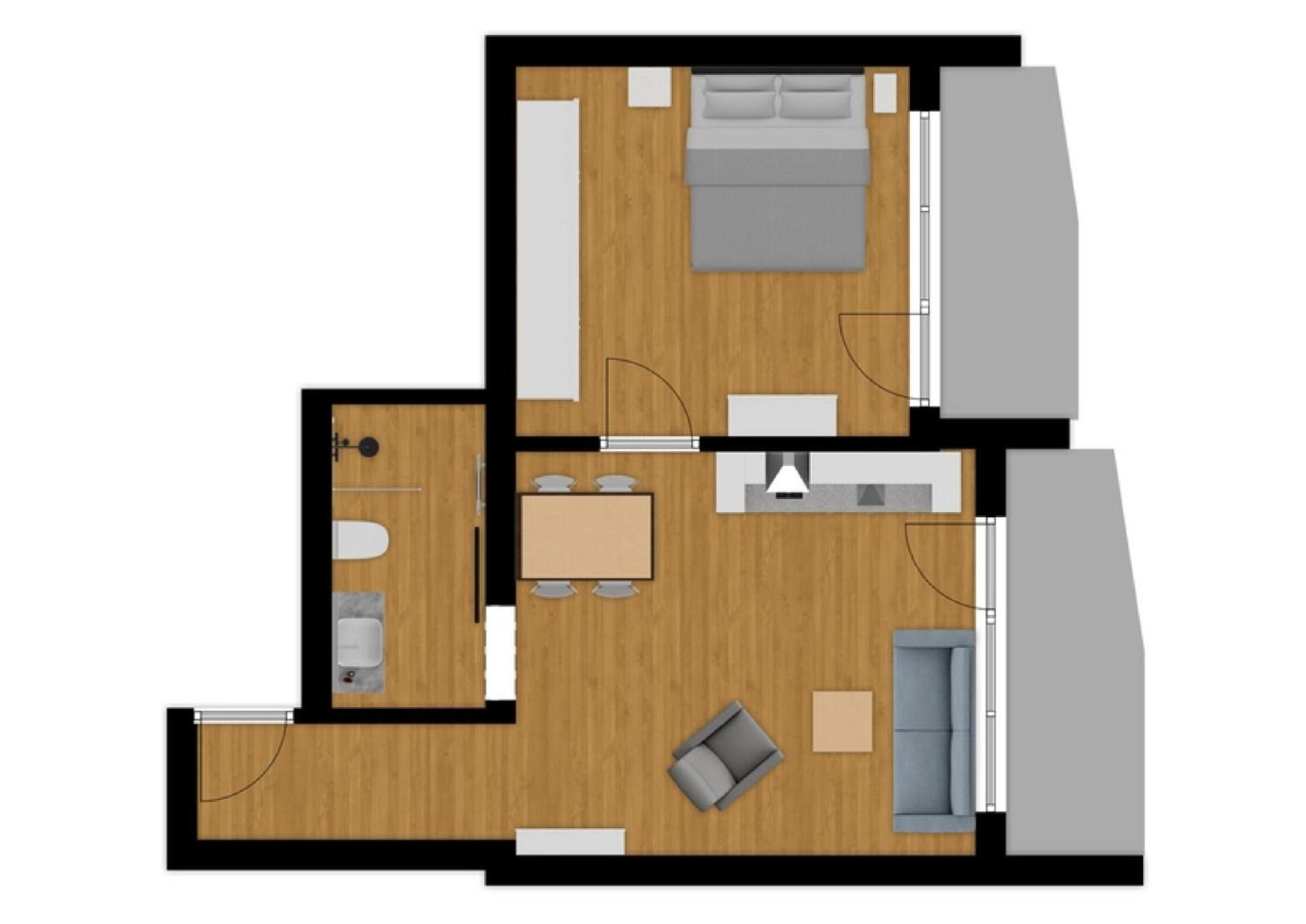 Herzblut Wohlfuehl Appartements Oetz Ruang foto