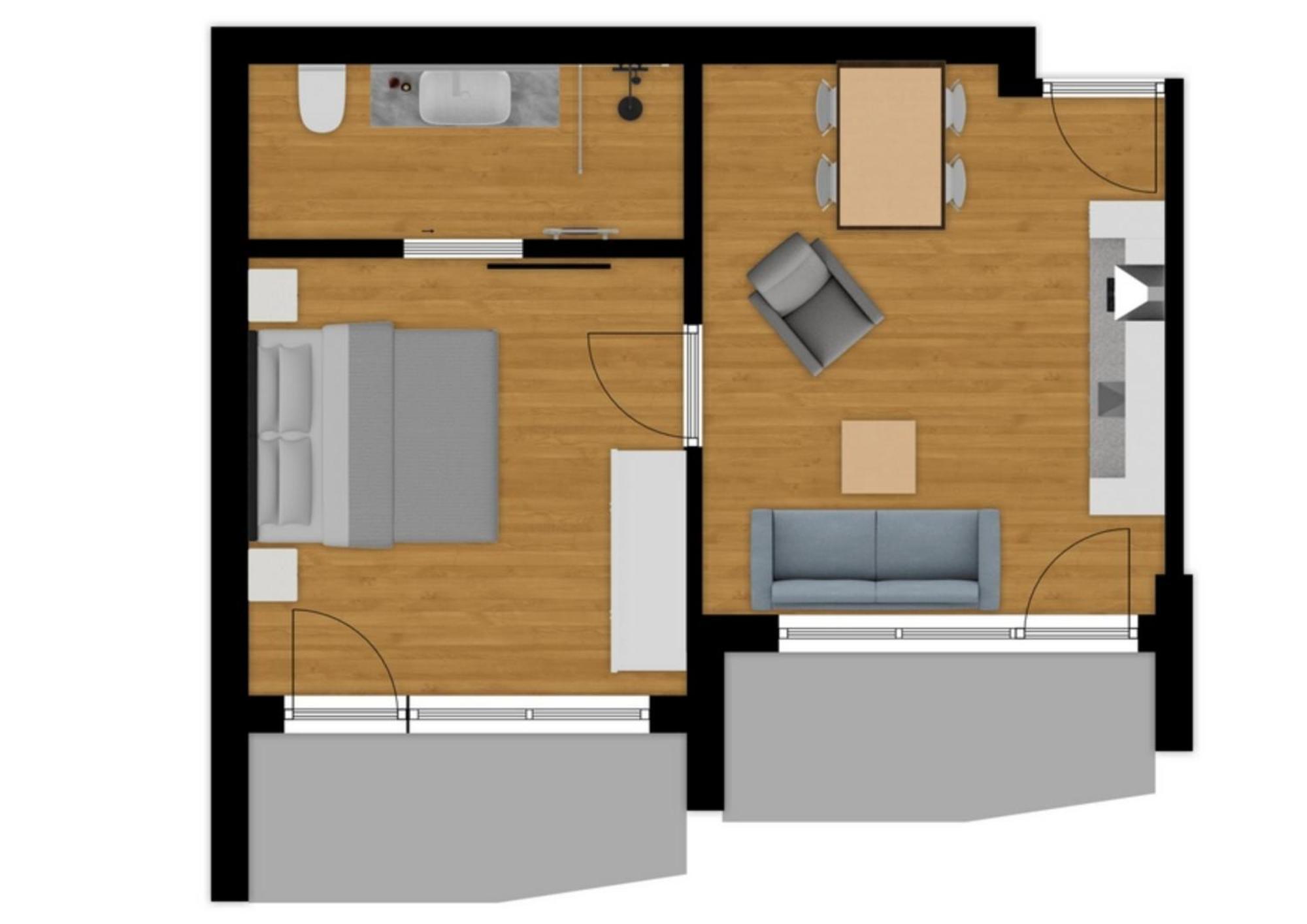 Herzblut Wohlfuehl Appartements Oetz Ruang foto